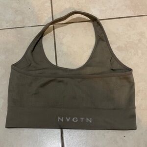 Nvgtn Taupe Sports Bra